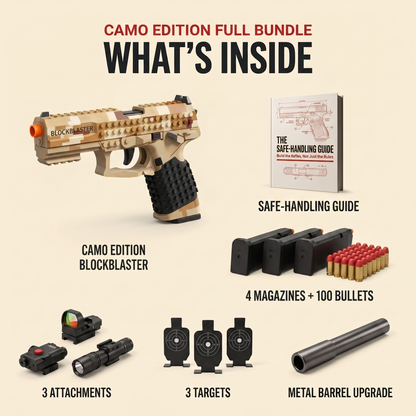 BlockBlaster Camo Edition Full Bundle Kit